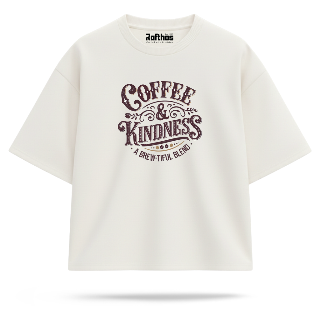 Coffee & Kindness (Oversized Fit)