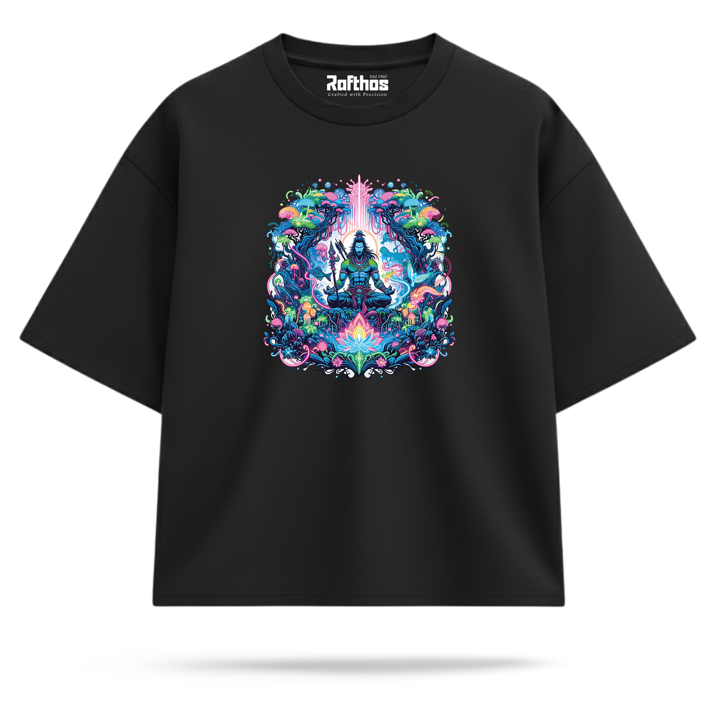 Neon Mahadev (Oversized Fit)