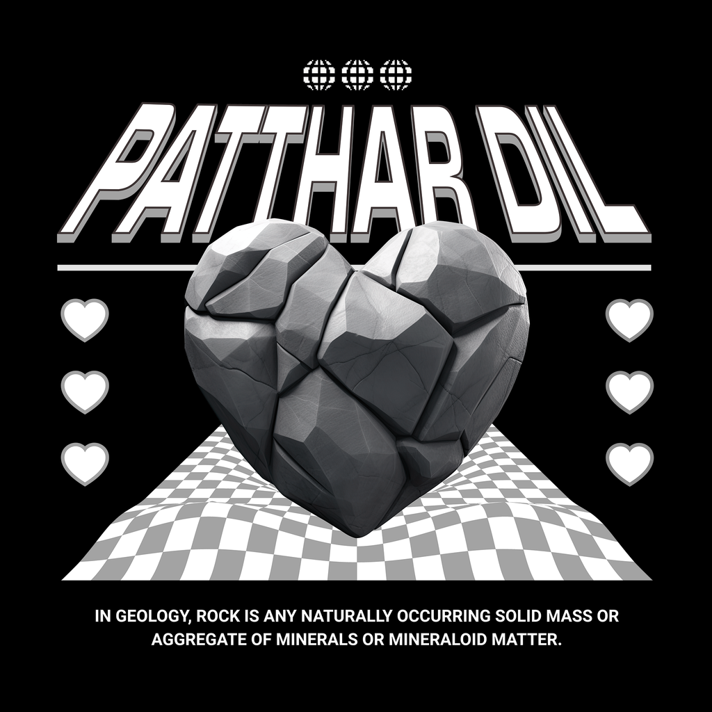 Patthar Dil (Oversized Fit)