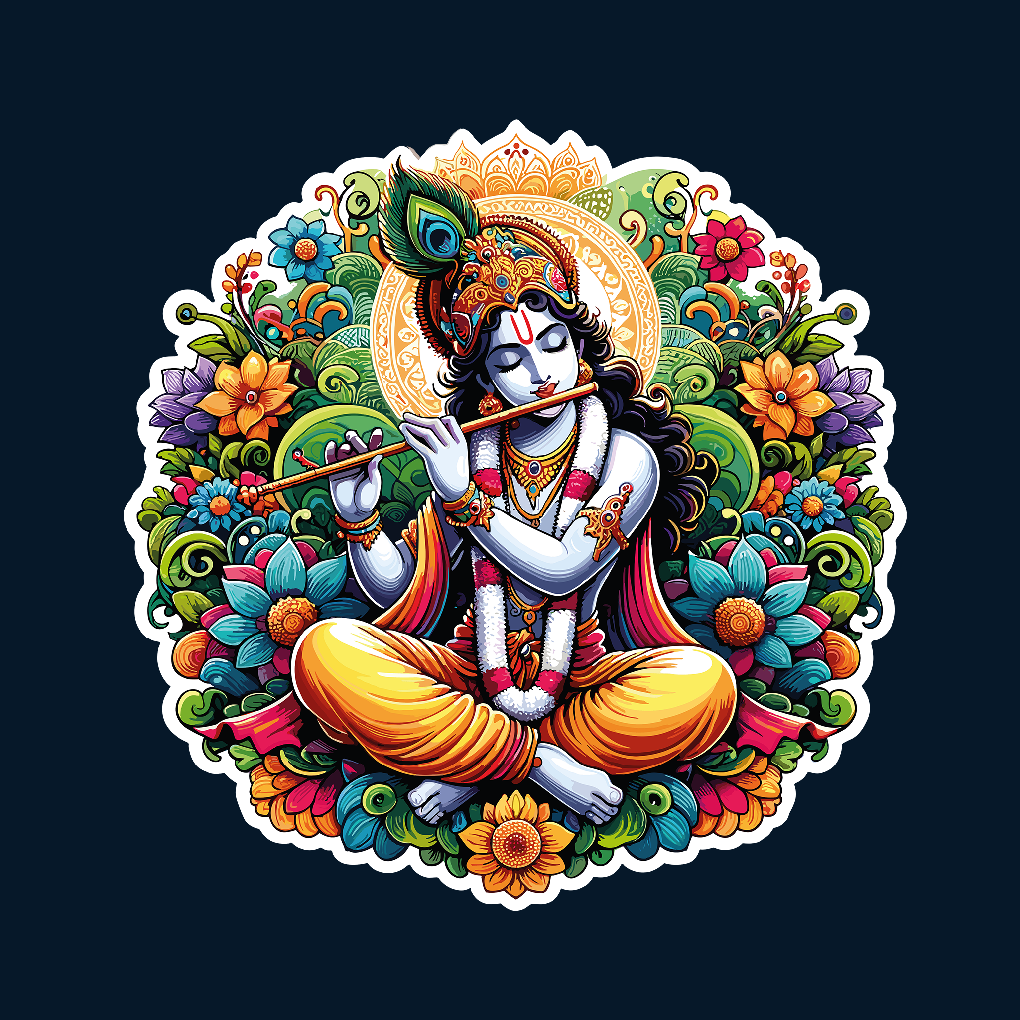 Rhythm of Vrindavan (Regular Fit)