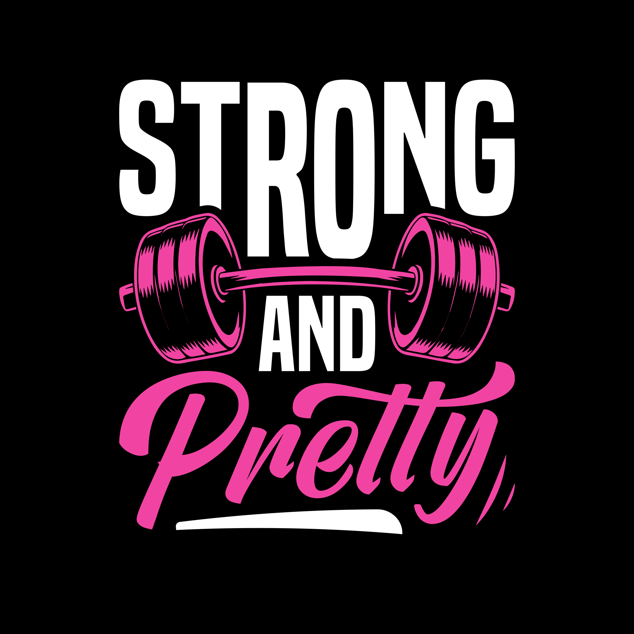 Strong And Pretty (Oversized Fit)