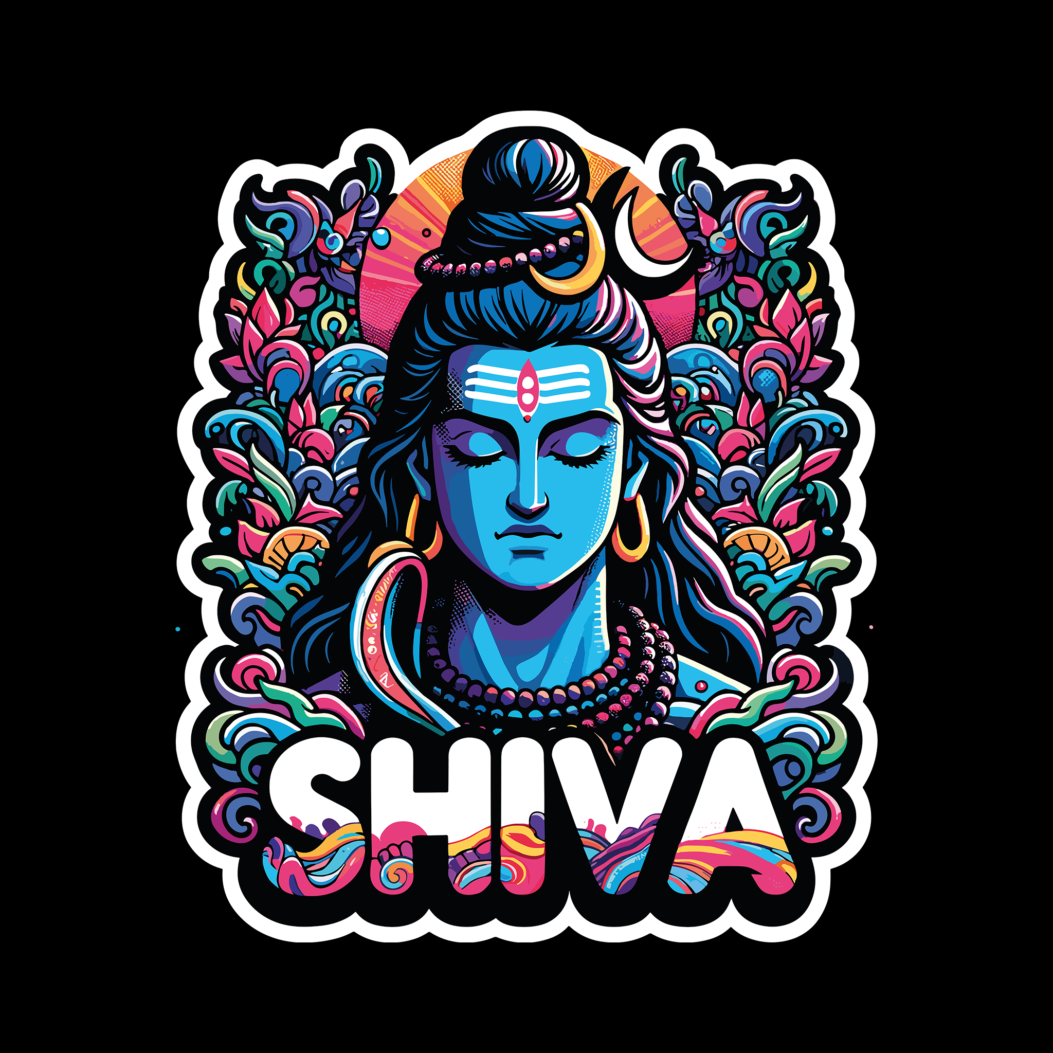 Tranquil Shiva (Regular Fit)